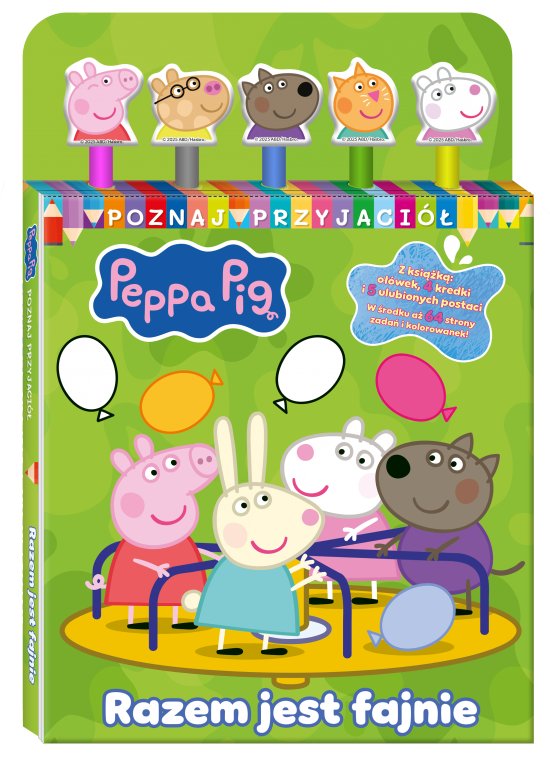 Peppa Pig. Poznaj przyjaci�. Razem jest fajnie