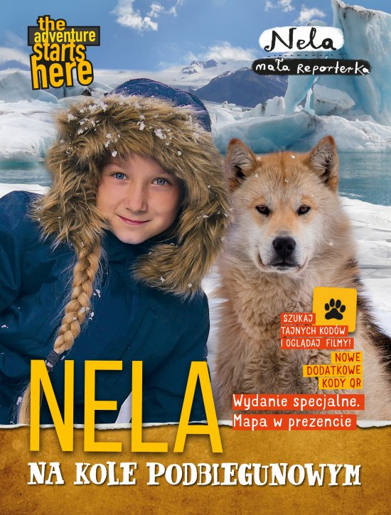 Nela na kole podbiegunowym. Nowe wydanie z dodatkowymi kodami QR i map�