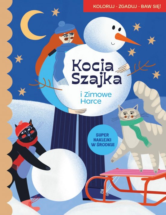 Kocia Szajka i zimowe harce. Ksi��ka z aktywno�ciami