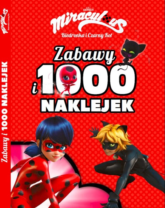 Biedronka i Czarny Kot. Zabawy i 1000 naklejek