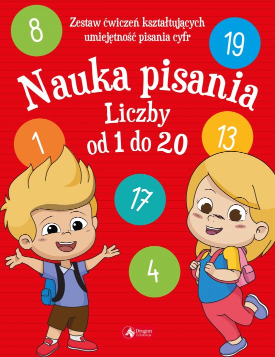 Nauka pisania. Liczby od 1 do 20