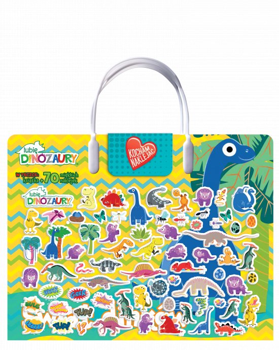 Lubi� Dinozaury. Kocham nakleja� cz. 1 �wiat dink�w