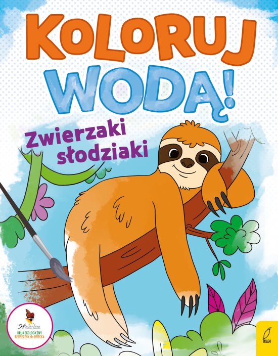 Koloruj wod�. Zwierzaki s�odziaki