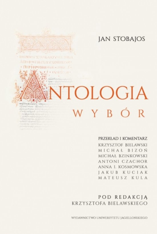 Antologia. Wyb�r