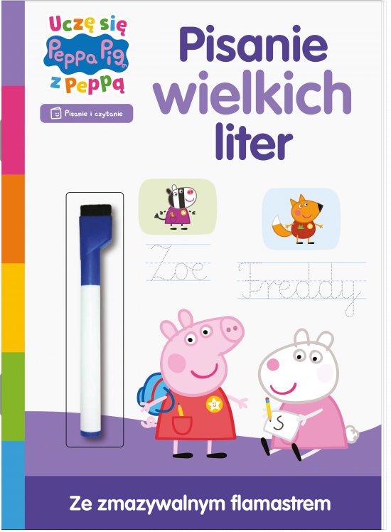 Peppa pig. Ucz� si� z Pepp�. Pisanie wielkich liter