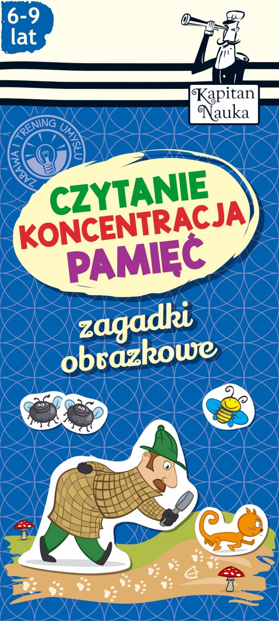 Zagadki obrazkowe Czytanie Koncentracja Pami�� 6-9 lat