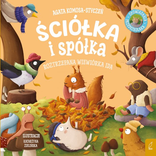 �ci�ka i sp�ka. Roztrzepana wiewi�rka Ida