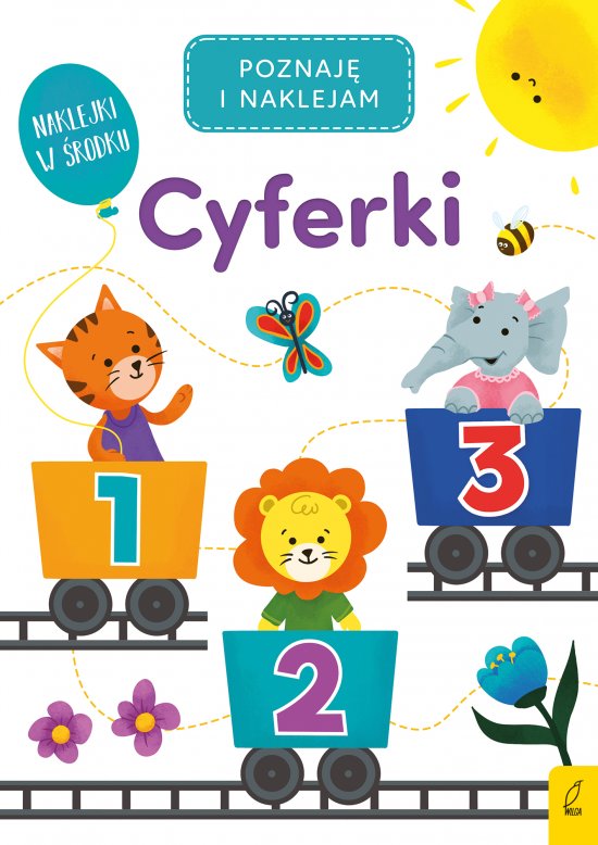 Poznaj� i naklejam. Cyferki