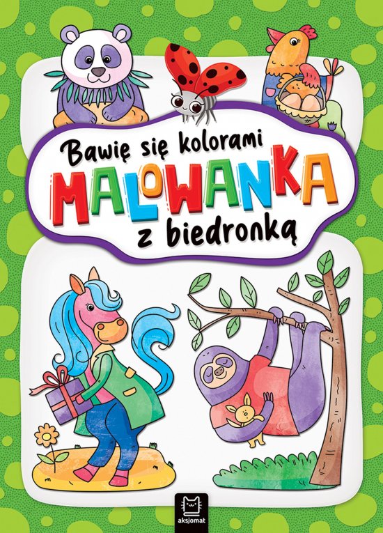 Bawi� si� kolorami. Malowanka z biedronk�