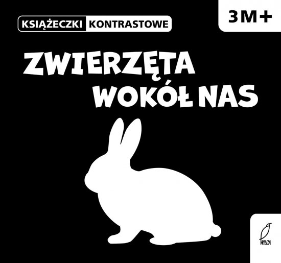 Zwierz�ta wok� nas. Ksi��eczki kontrastowe 3m+