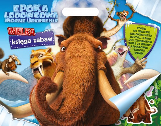 Epoka Lodowcowa. Mocne uderzenie. Wielka ksi�ga zabaw