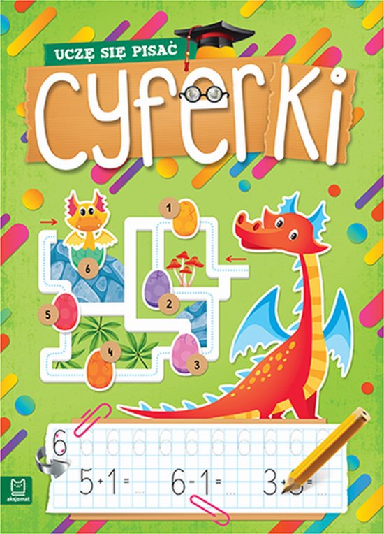 Ucz� si� pisa� CYFERKI od 5 lat