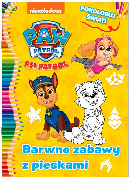 Psi Patrol. Pokoloruj �wiat cz. 4
