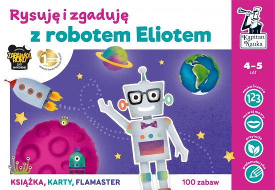 Kapitan Nauka. Rysuj� i zgaduj� z robotem Eliotem