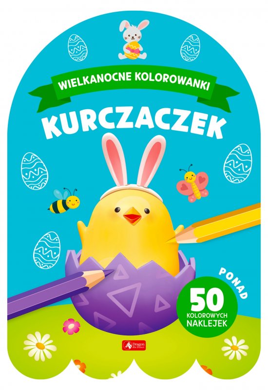 Wielkanocne kolorowanki. Kurczaczek - 2026