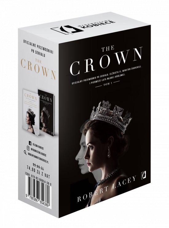 Pakiet: The Crown. Oficjalny przewodnik po serialu. Tom 1, Tom 2