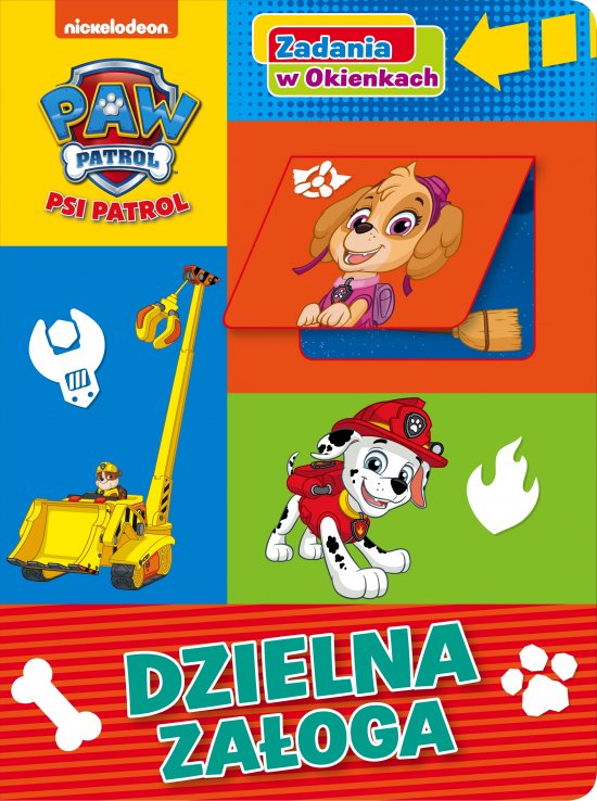 Psi Patrol. Zadania w Okienkach. Dzielna za�oga