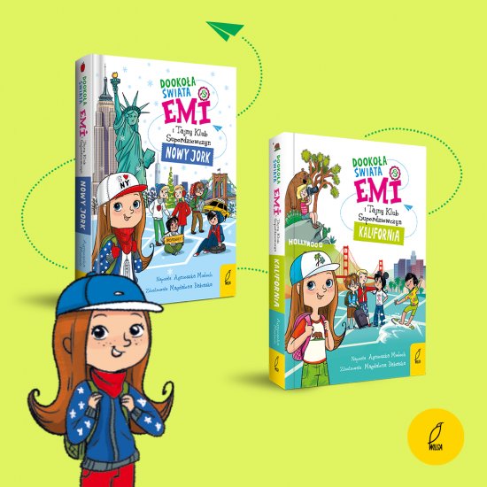 Emi i Tajny Klub Superdziewczyn. Dooko�a �wiata. Pakiet 2 tomy