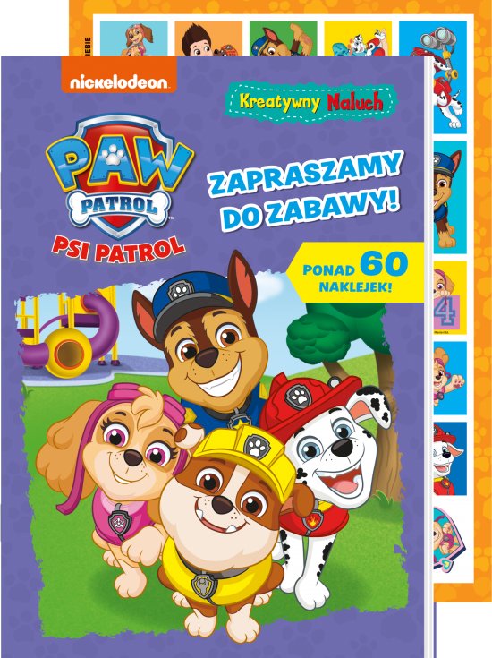 Psi Patrol. Kreatywny maluch 10. Zapraszamy do zabawy!