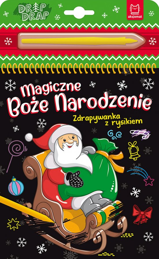 Magiczne Bo�e Narodzenie. Zdrapywanka z rysikiem