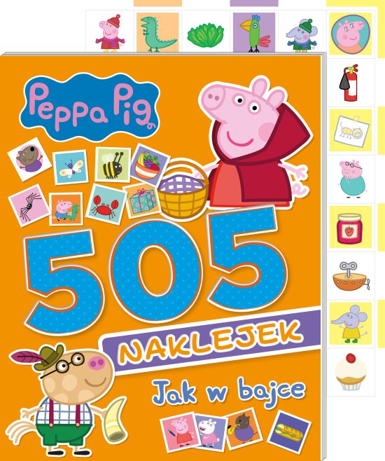 Peppa Pig. 505 naklejek cz. 3 Jak w bajce