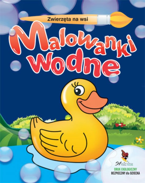 Zwierz�ta na wsi. Malowanki wodne