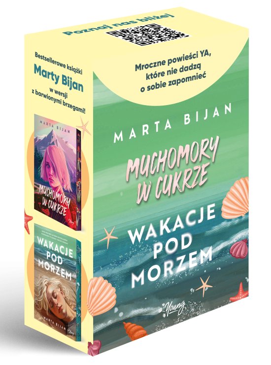 Pakiet: Muchomory w cukrze, Wakacje pod morzem