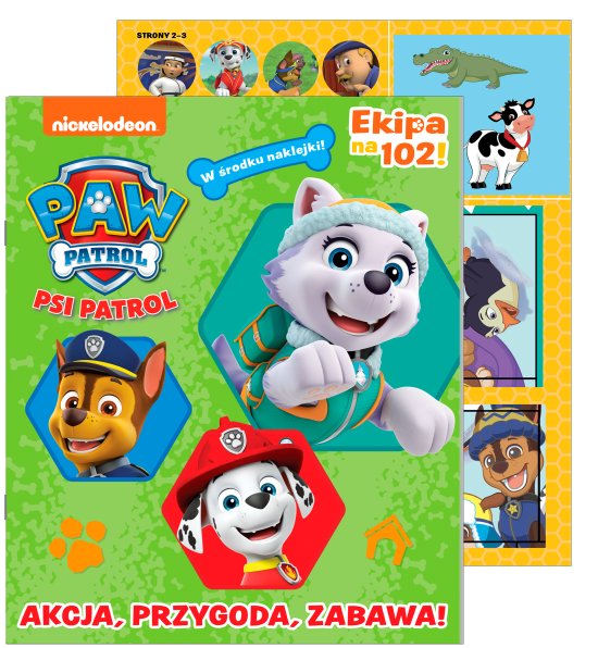 Psi patrol. Ekipa na 102! nr 45 Akcja, przygoda, zabawa