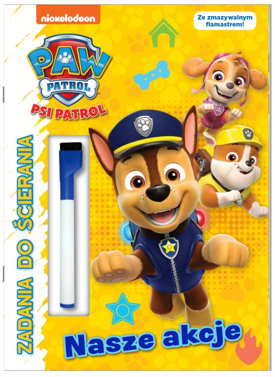 Psi Patrol. Zadania do �cierania. Nasze akcje