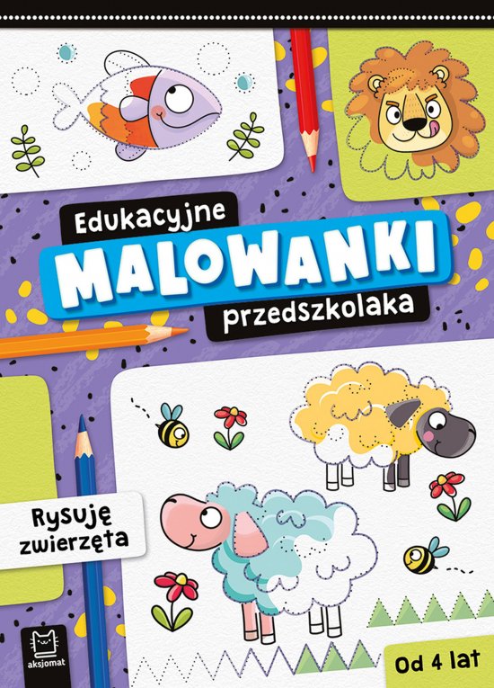 Edukacyjne malowanki przedszkolaka. Rysuj� zwierz�ta