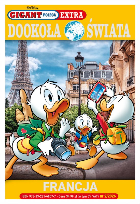 Gigant Poleca Extra. Tom 2/2026. Dooko�a �wiata. Francja