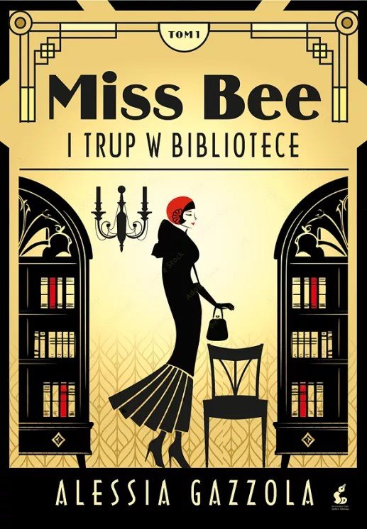 Miss Bee i trup w bibliotece