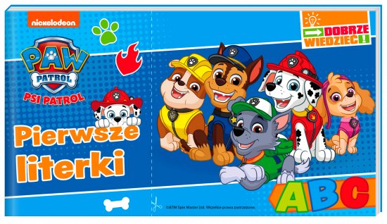 Psi Patrol. Dobrze wiedzie�. Pierwsze literki