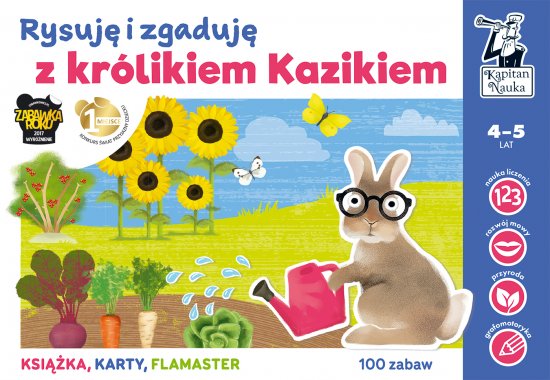 Kapitan Nauka. Rysuj� i zgaduj� z kr�likiem Kazikiem