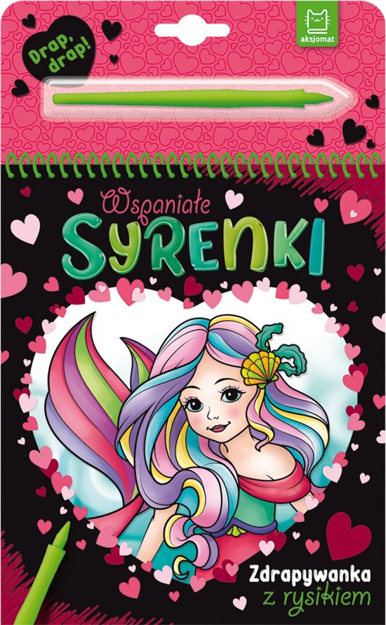Wspania�e syrenki. Zdrapywanka z rysikiem