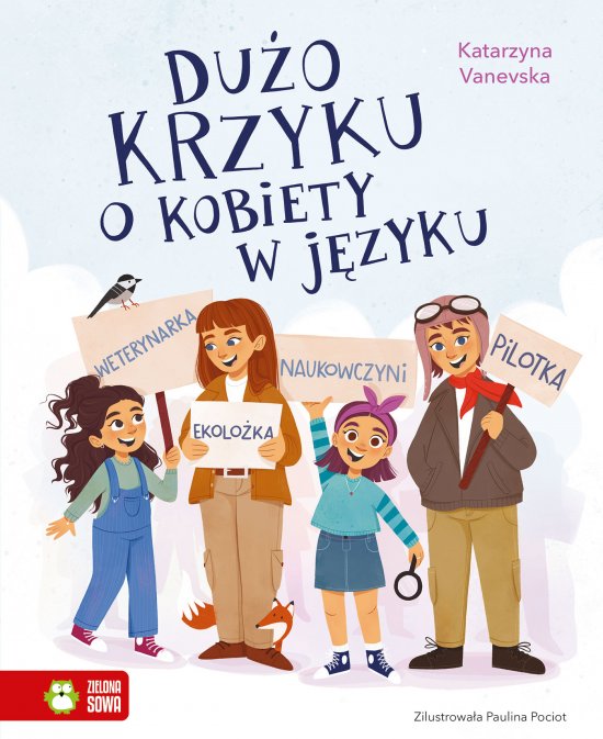 Du�o krzyku o kobiety w j�zyku