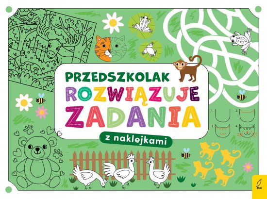 Przedszkolak rozwi�zuje zadania. Zeszyt zielony
