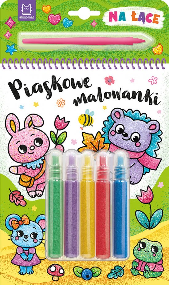 Piaskowe malowanki. Na ��ce
