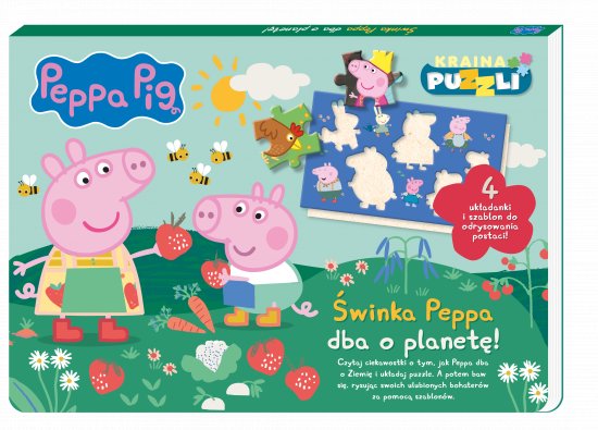 Peppa Pig. Kraina puzzli. �winka Peppa dba o planet�!