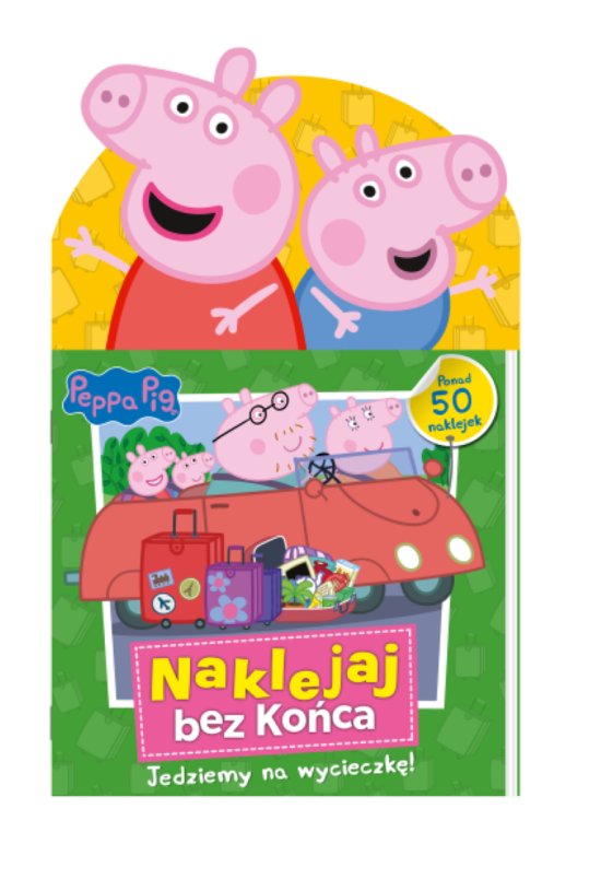 Peppa Pig. Naklejaj bez ko�ca cz. 1 Jedziemy na wycieczk�!