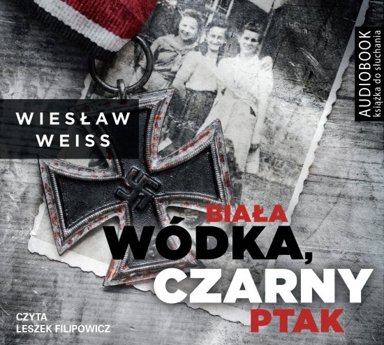 Bia�a w�dka, czarny ptak
