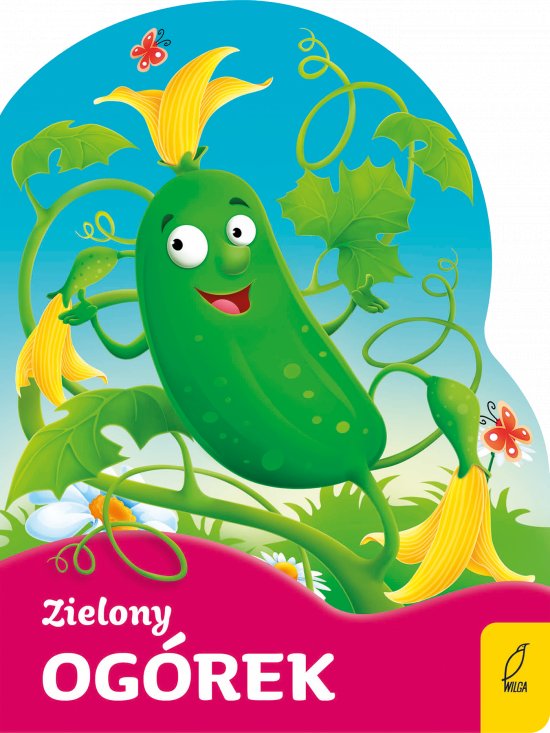Zielony og�rek. Wykrojnik