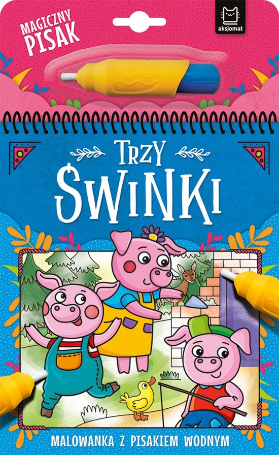 Trzy �winki. Malowanka z pisakiem wodnym
