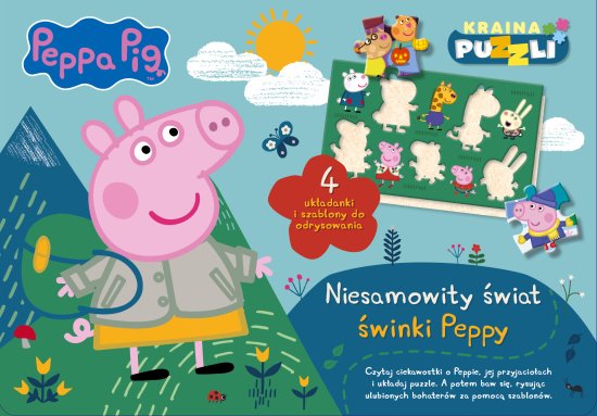 Peppa Pig. Kraina puzzli. Niesamowity �wiat �winki Peppy