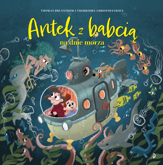Antek z babci� na dnie morza