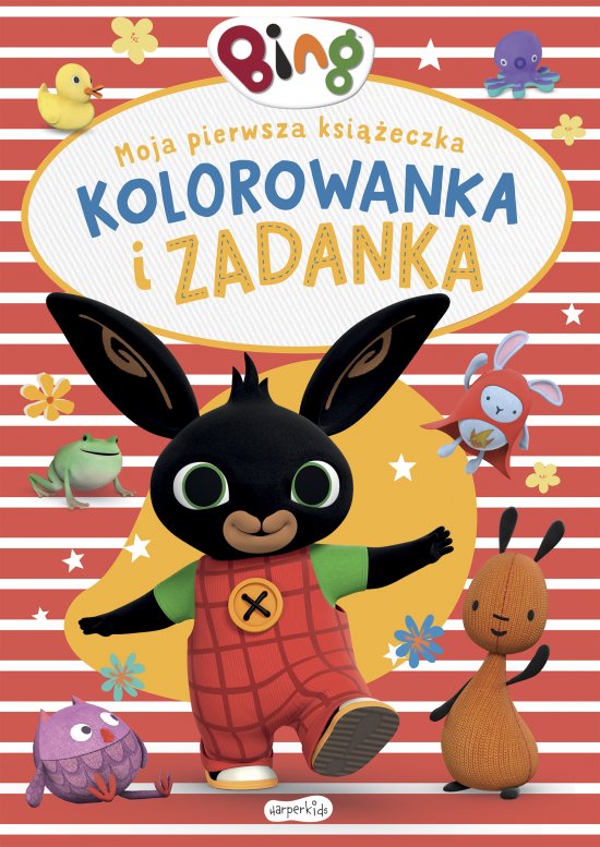 Bing. Moja pierwsza ksi��eczka. Kolorowanka i zadanka