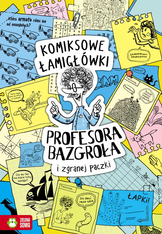 Komiksowe �amig��wki Profesora Bazgro�a i niesfornej szajki