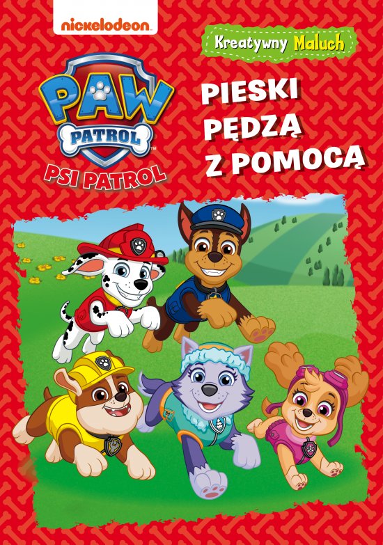 Psi Patrol. Kreatywny maluch. Pieski p�dz� z pomoc�