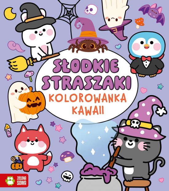 Kolorowanka Kawaii. S�odkie straszaki