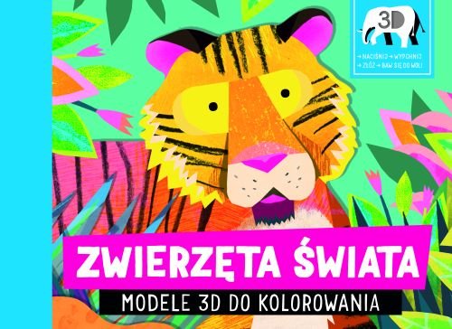 Zwierz�ta �wiata. Modele 3D do kolorowania